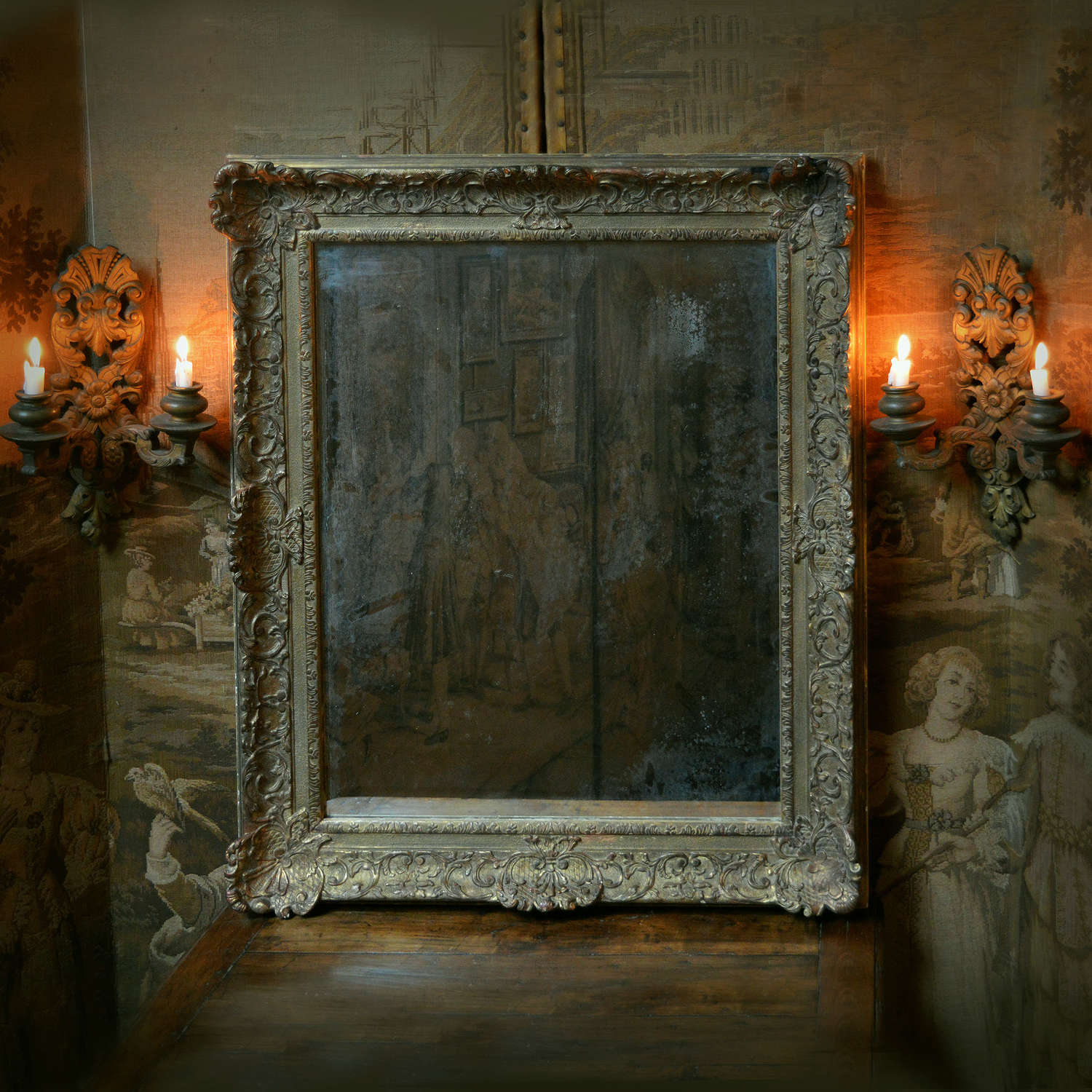 Late 18th/ early 19th Century Louis XIV style mirror