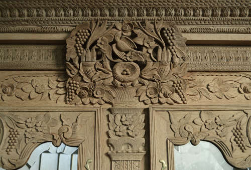 Large 19th Century Norman marriage armoire