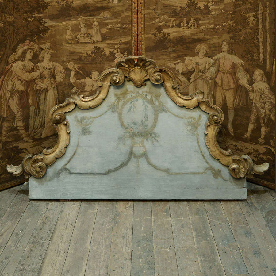 Large 18th Century Louis XV period headboard