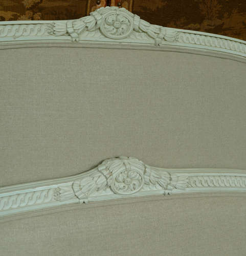 19th Century Louis XV style Upholstered Bedstead