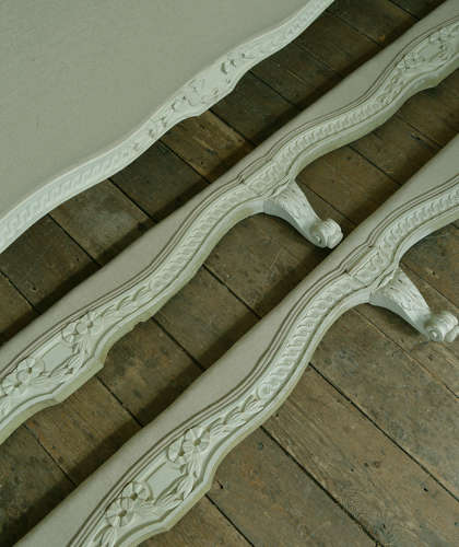 19th Century Louis XV style Upholstered Bedstead