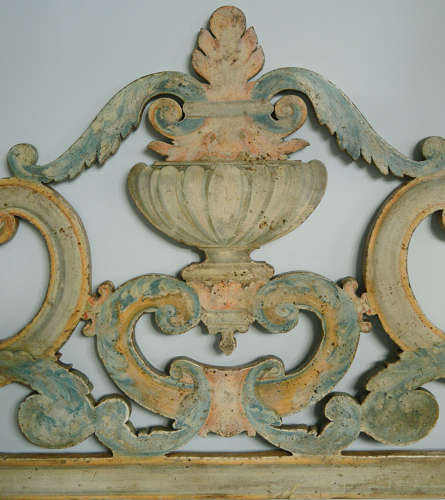 Large Florentine Hand-painted headboard