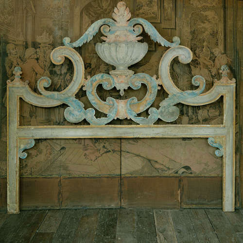 Large Florentine Hand-painted headboard