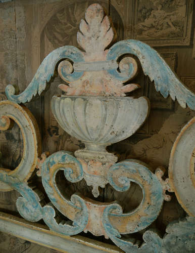 Large Florentine Hand-painted headboard