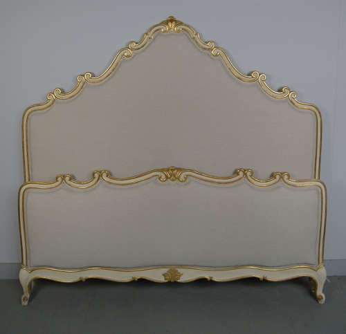 King-size Italian Louis XV style bedstead