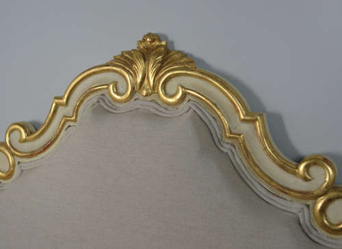 King-size Italian Louis XV style bedstead