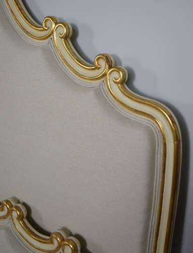 King-size Italian Louis XV style bedstead