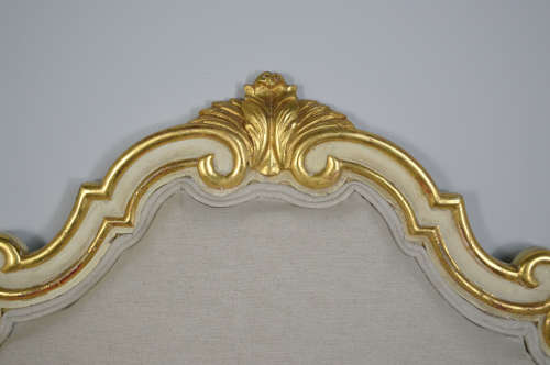 King-size Italian Louis XV style bedstead