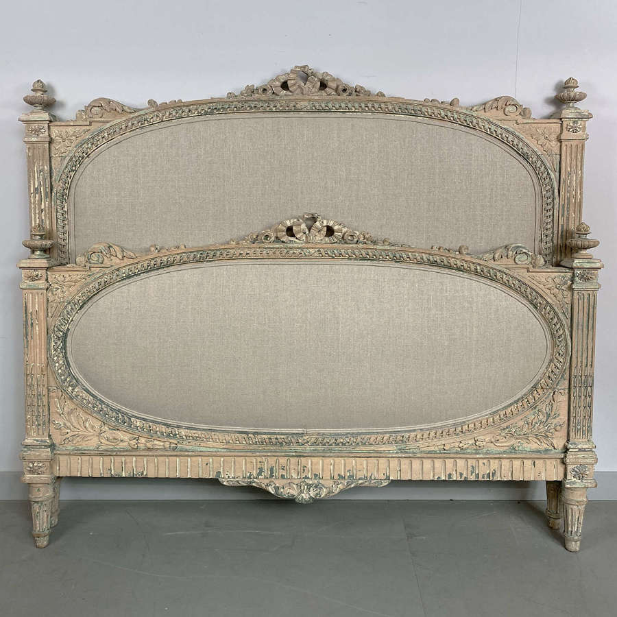 19thC Louis XVI style Kingsize Bedstead