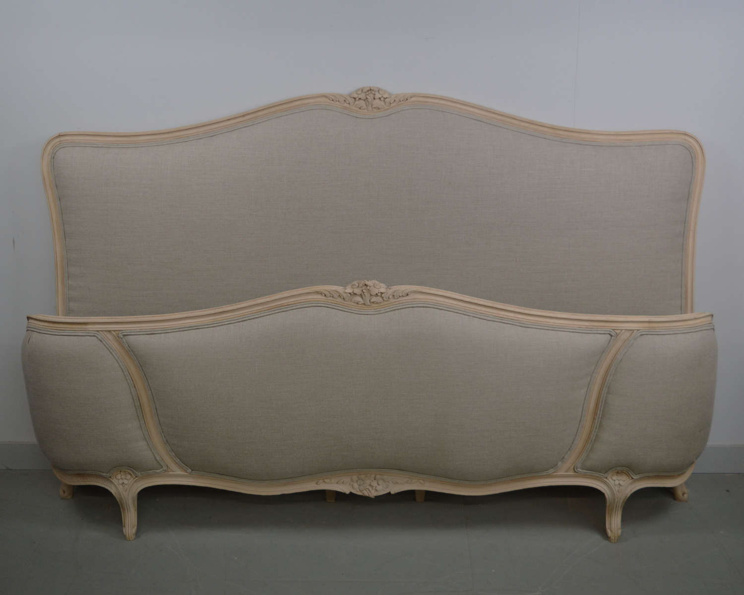 Super-king size Louis XV style bedstead