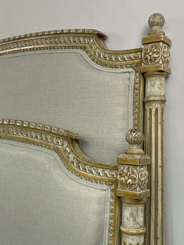 King size 19thC Louis XVI style bedstead
